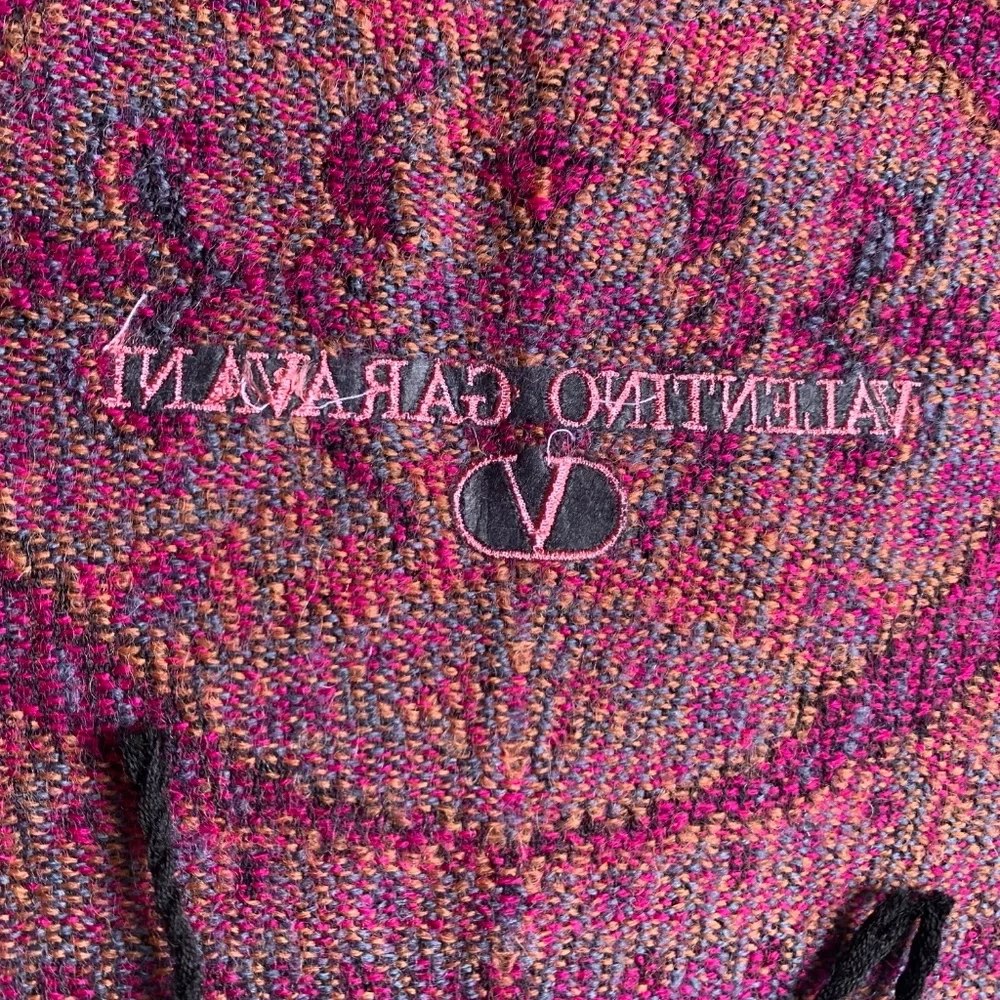 Valentino Garvanni Multicolor Square Scarf/muffler